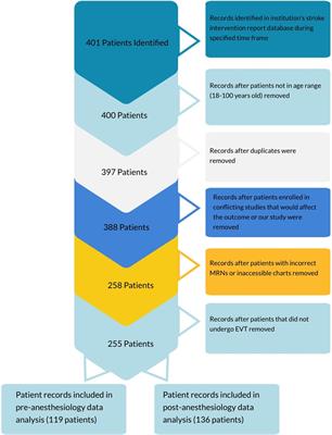 Stroke metric changes pre- vs. postroutine anesthesiologist involvement for endovascular treatment of acute ischemic stroke